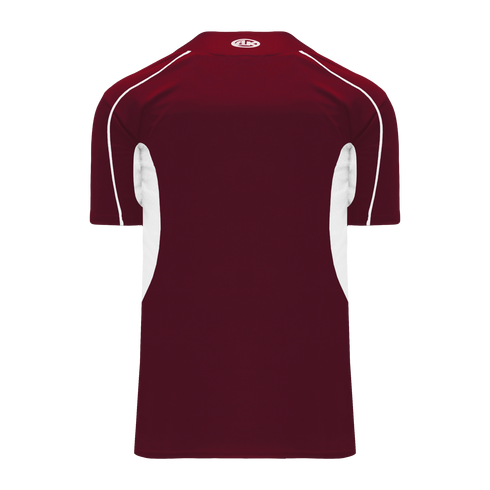 Athletic Knit One Button Pro Placket Baseball Jersey with Underarm Inserts (BA1745)